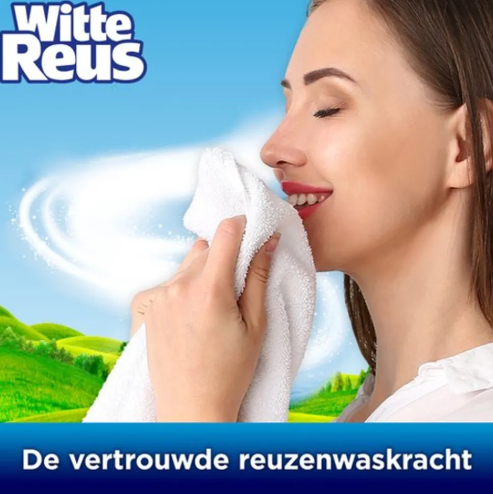 2x Witte Reus Wasmiddel Gel 100 Wasbeurten 4,5 liter