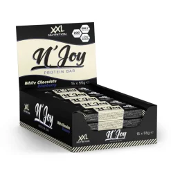 15x XXL Nutrition NJOY Proteïne Bar Witte Chocolade & Bosbes 55 gr