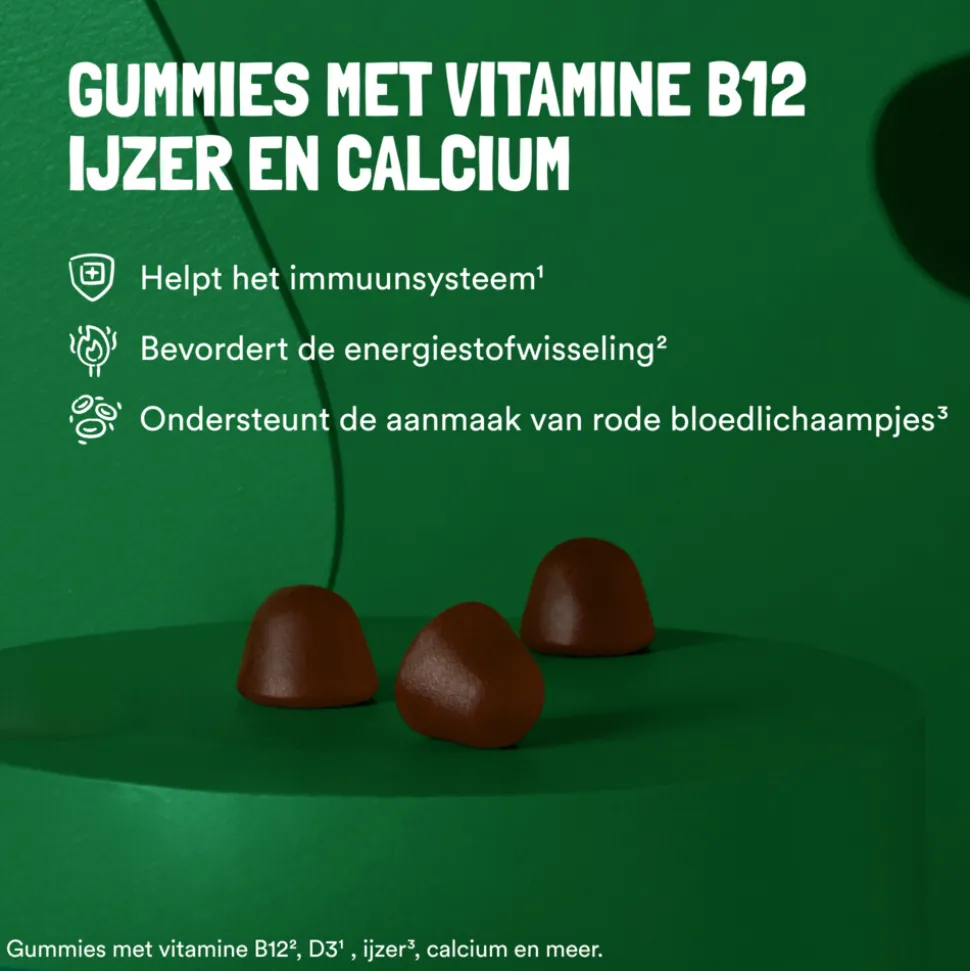 2x Yummygums Iron Vegan 60 gummies