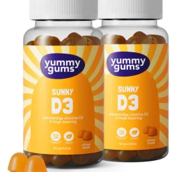 2x Yummygums Sunny D3 60 gummies