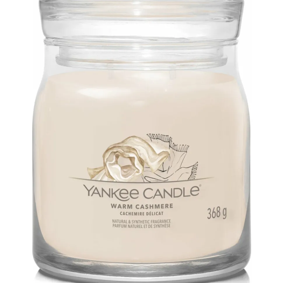 Yankee Candle Geurkaars Medium Jar Warm Cashmere 368 gr