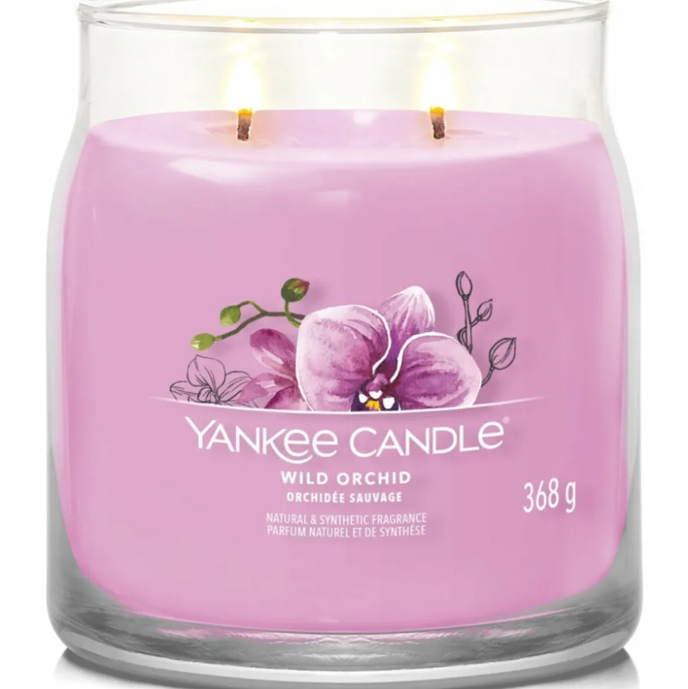Yankee Candle Geurkaars Medium Jar Wild Orchid 368 gr