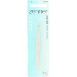 Zenner Pincet Recht Zilver