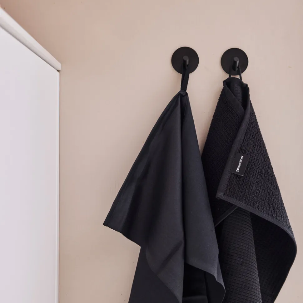 ZO Afwasdoek Gerecycled Katoen Antraciet 2 stuks
