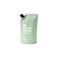 ZO Handen Schoon Navulzak Handzeep Groene Thee 5 navullingen