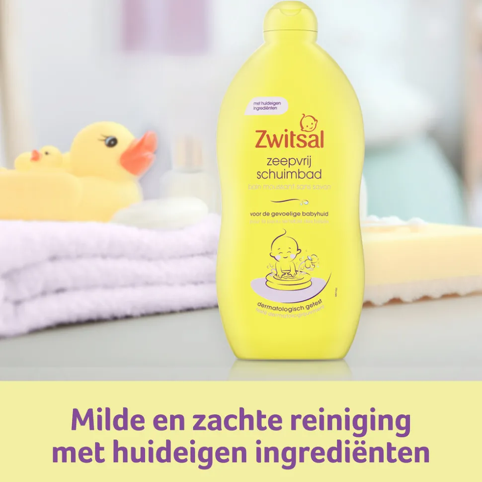 Zwitsal Zeepvrij Schuimbad 700 ml